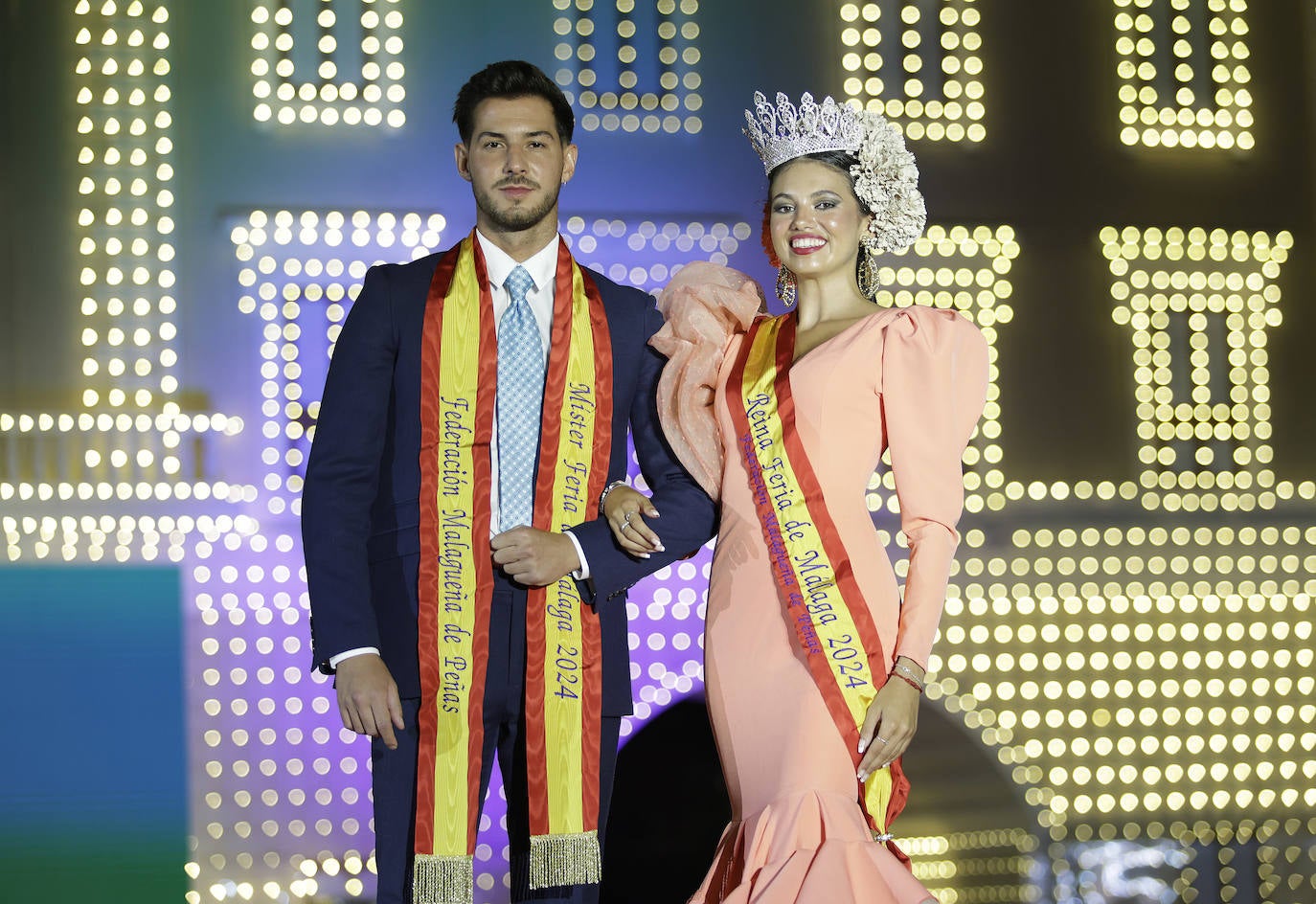 Elección del Míster y la Reina de la Feria de Málaga