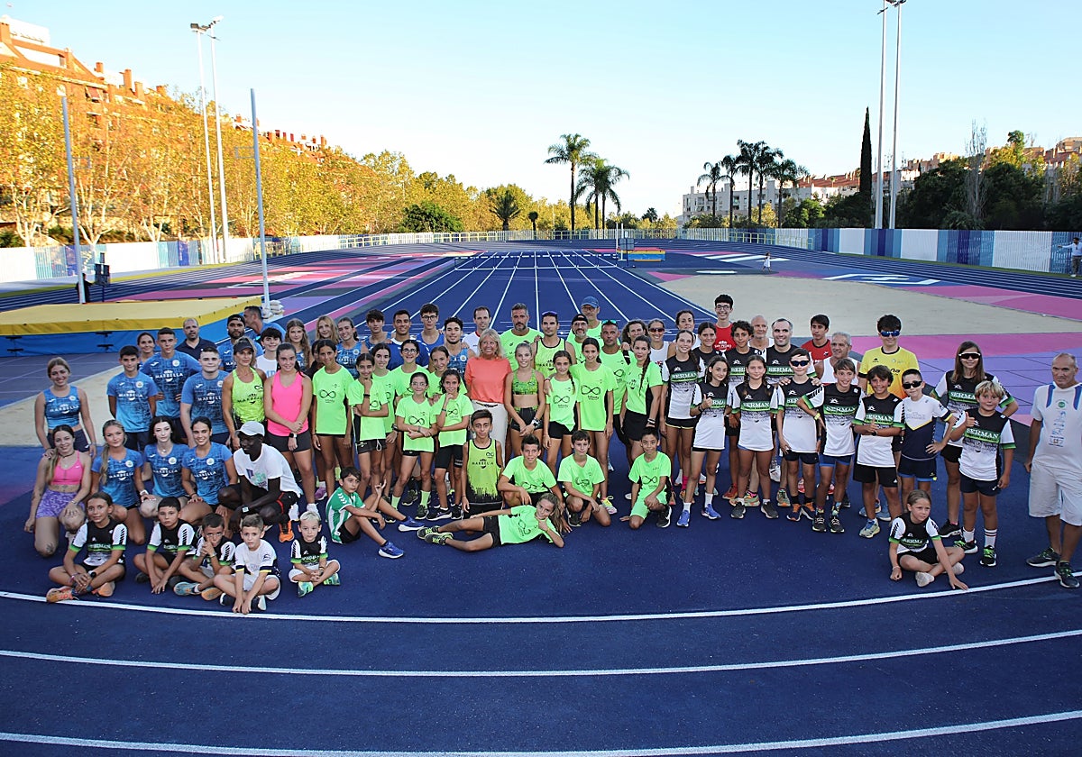 Nuevas pistas de atletismo de Marbella.