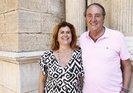 María José Báez y Manuel Cortés, regidora y pregonero de la feria de Antequera de 2024