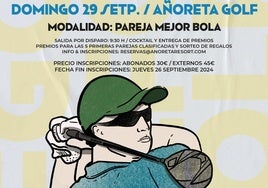 Cartel del campeonato.