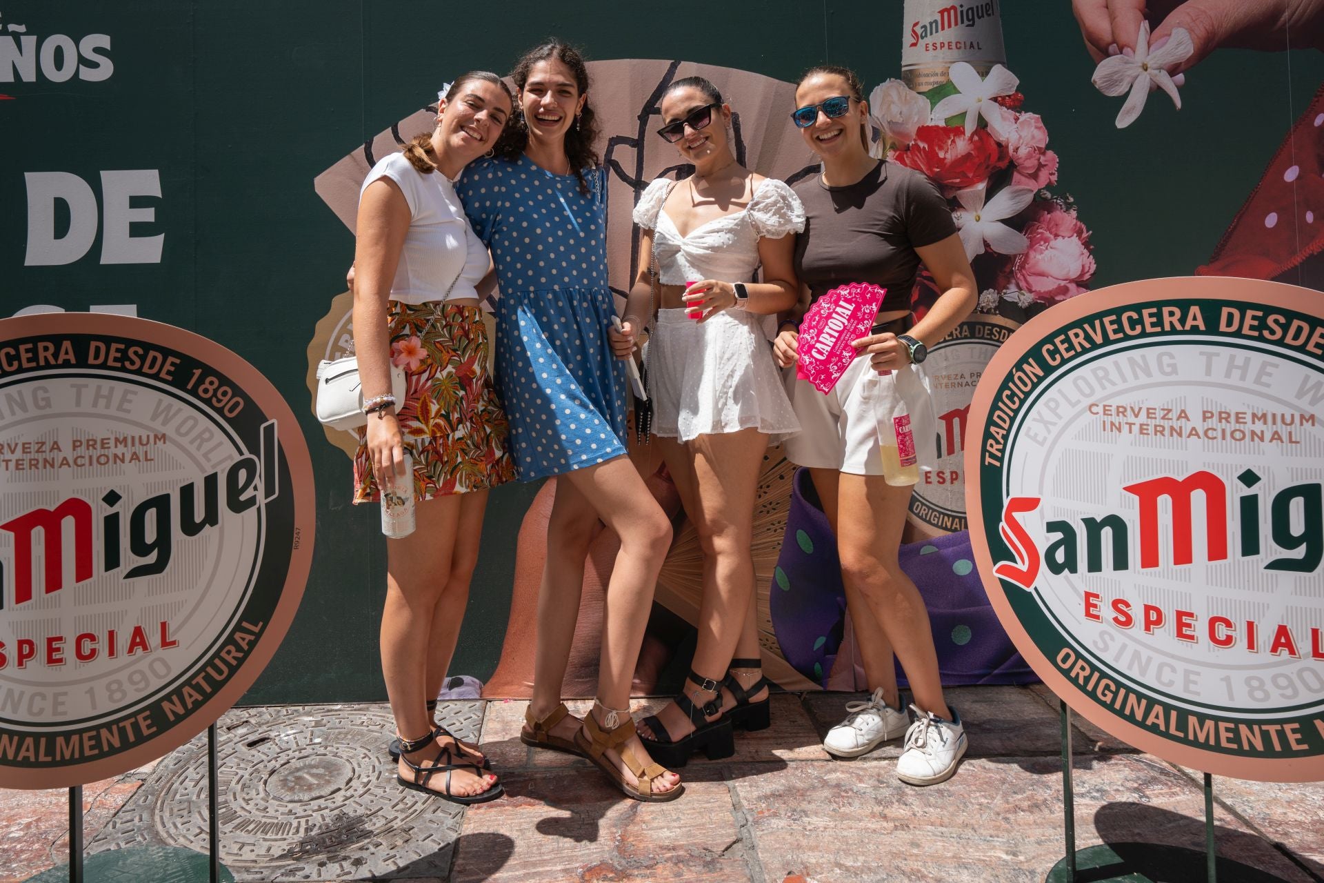 Carla Blanco, Carla Fernández, Emma Franco y Lucía Almendros.
