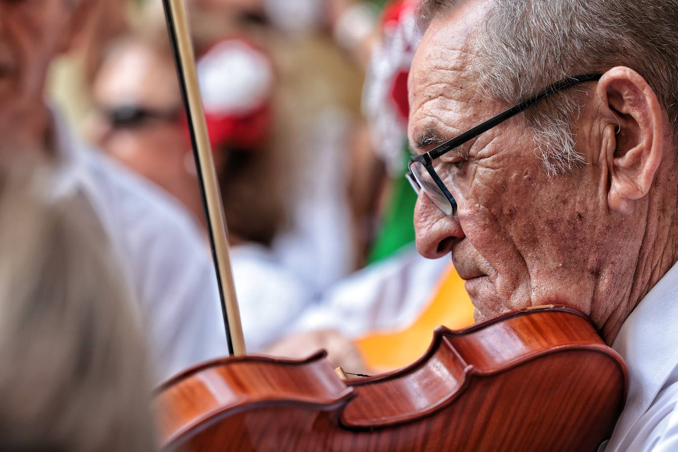 Ambiente en la feria del Centro