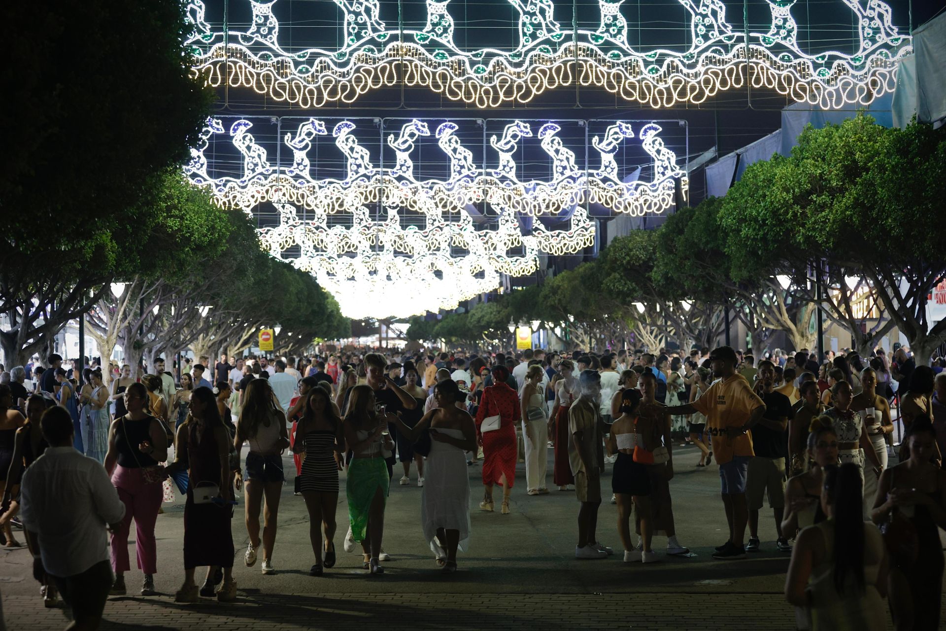 Ambiente en el Real el miércoles por la noche