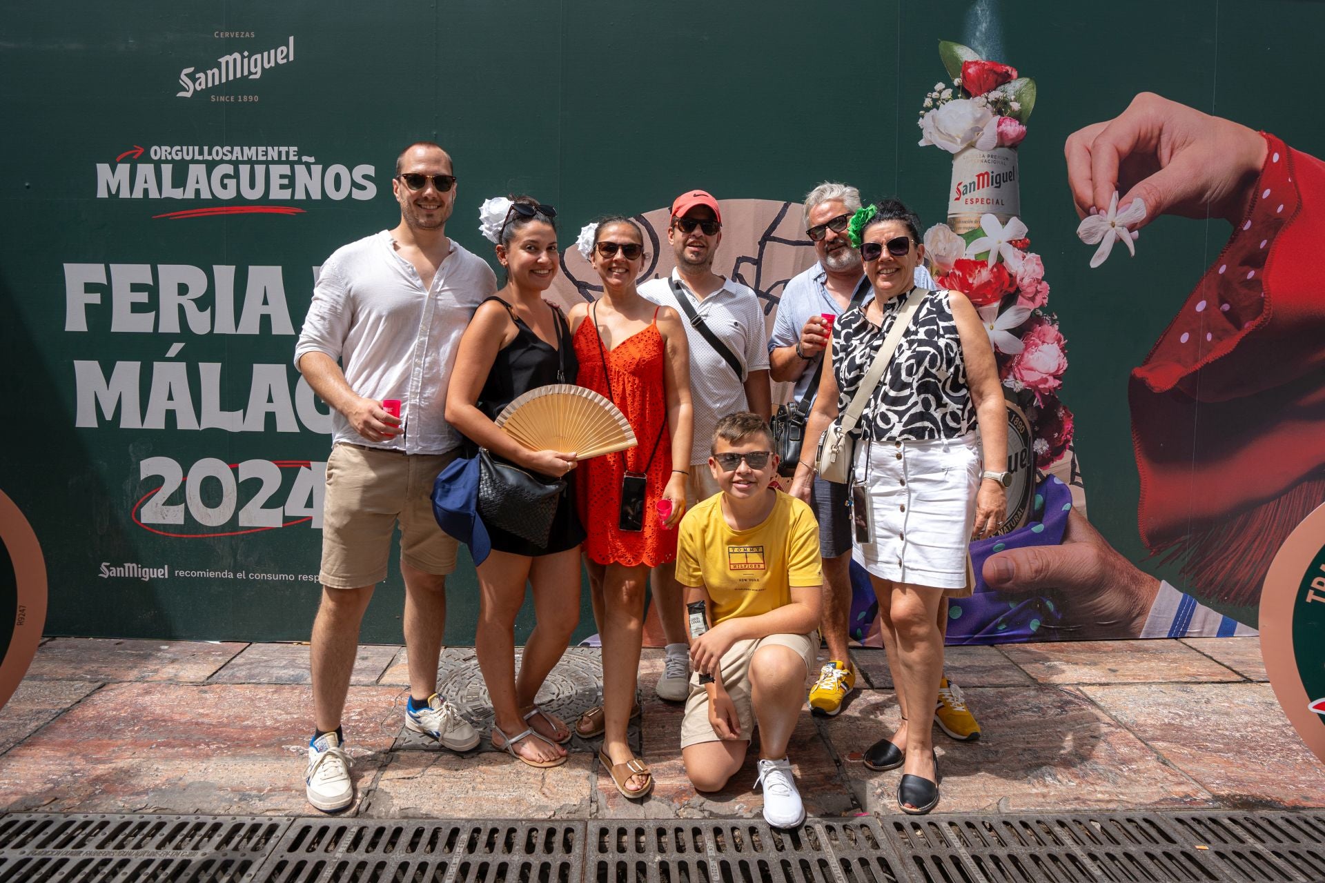 Pablo Jiménez, Sule Jiménez, Rosa Mari Jiménez, Miguel Ángel Moya, Daniel Vázquez, Naomi Moya Jiménez, Eric.