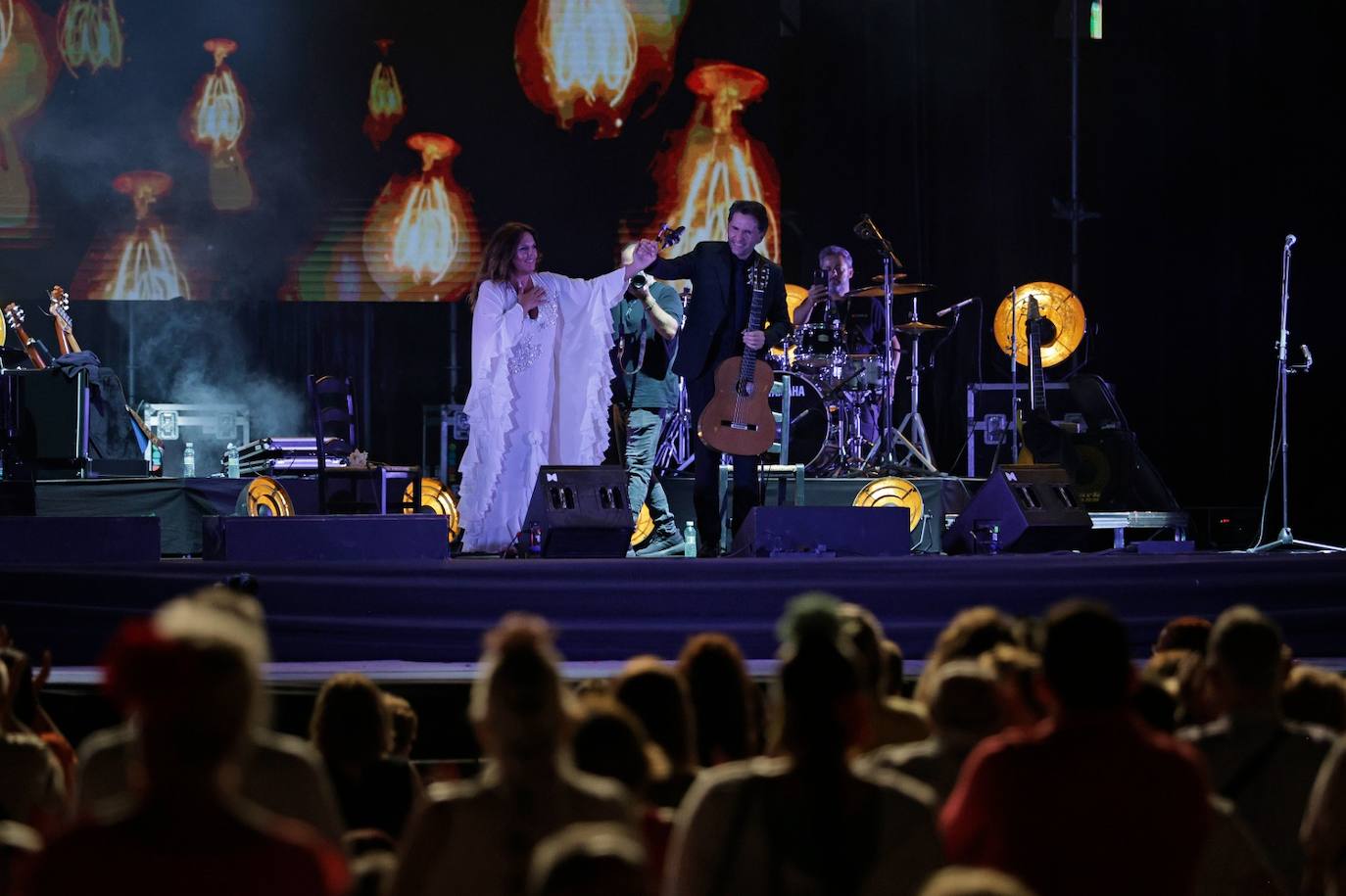 Noche flamenca en la Feria de Málaga