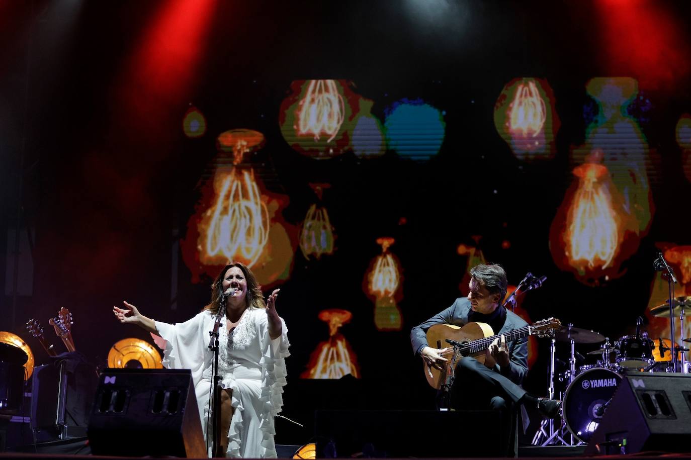 Noche flamenca en la Feria de Málaga