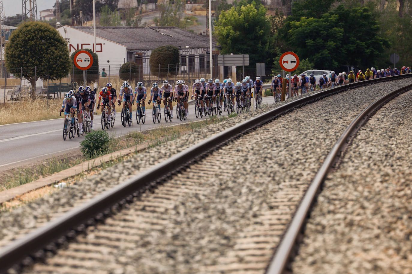 La llegada a Málaga de La Vuelta a España, en imágenes