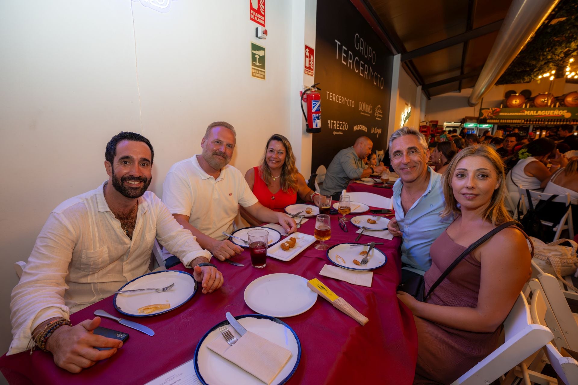 José De la Torre, Marcos Gómez, Gema Ruiz, Jorge Altolaguirre, Inmaculada Prieto.