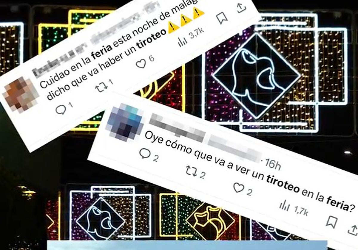 «Va a haber un tiroteo»: el bulo viral de feria que ha desmentido el Ayuntamiento de Málaga