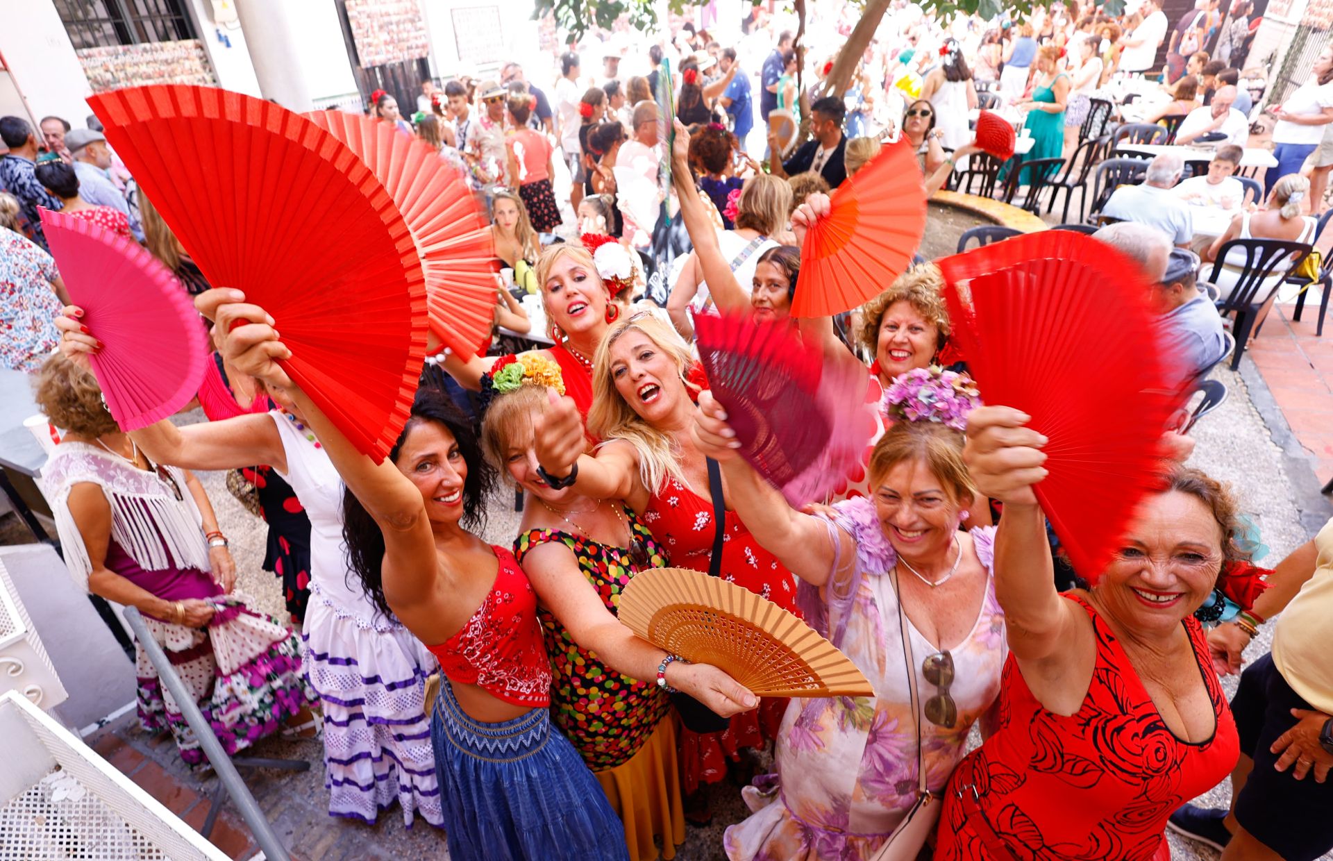 Las mejores fotos del viernes 23 en la Feria de Málaga