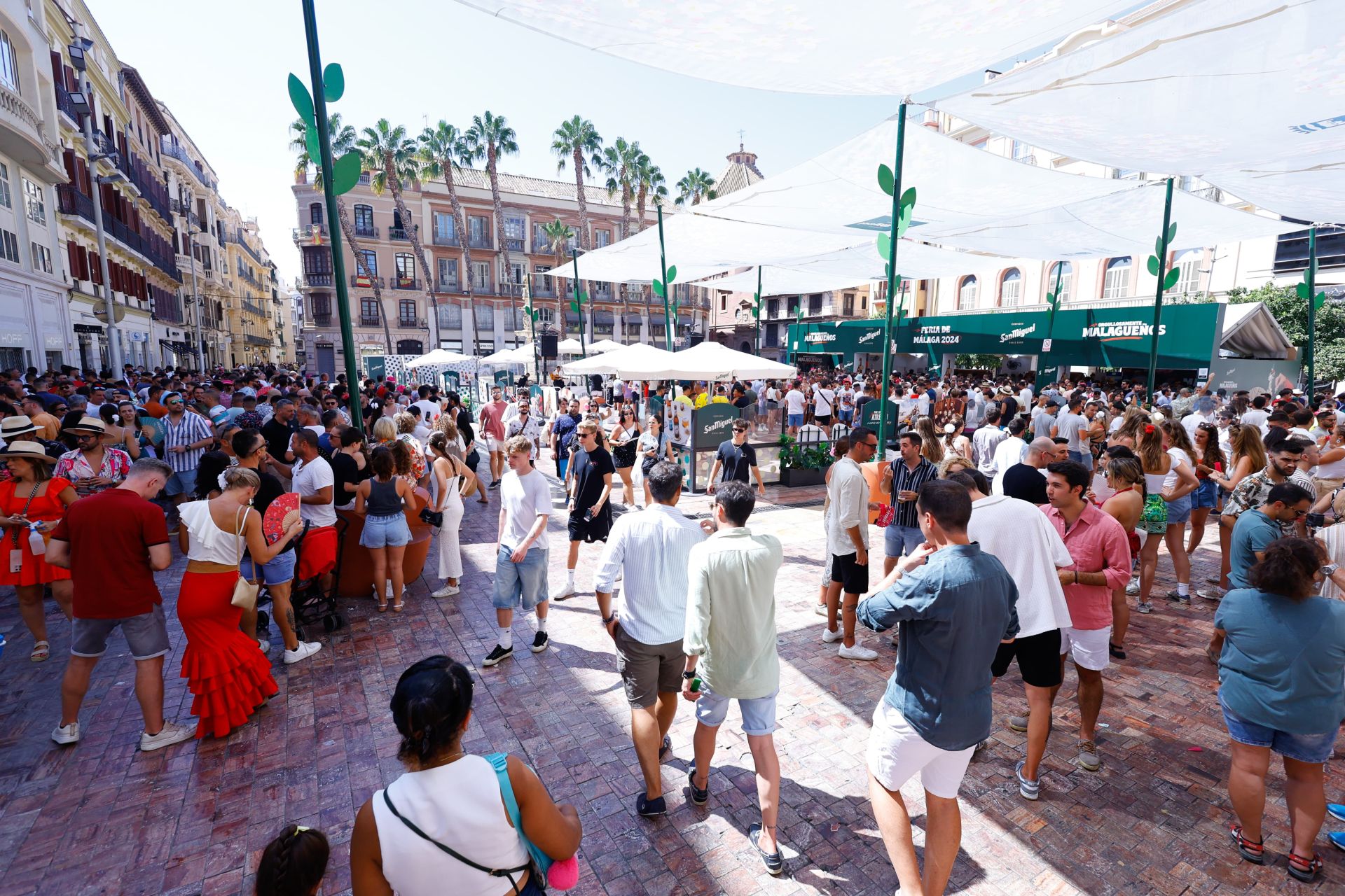 Las mejores fotos del viernes 23 en la Feria de Málaga