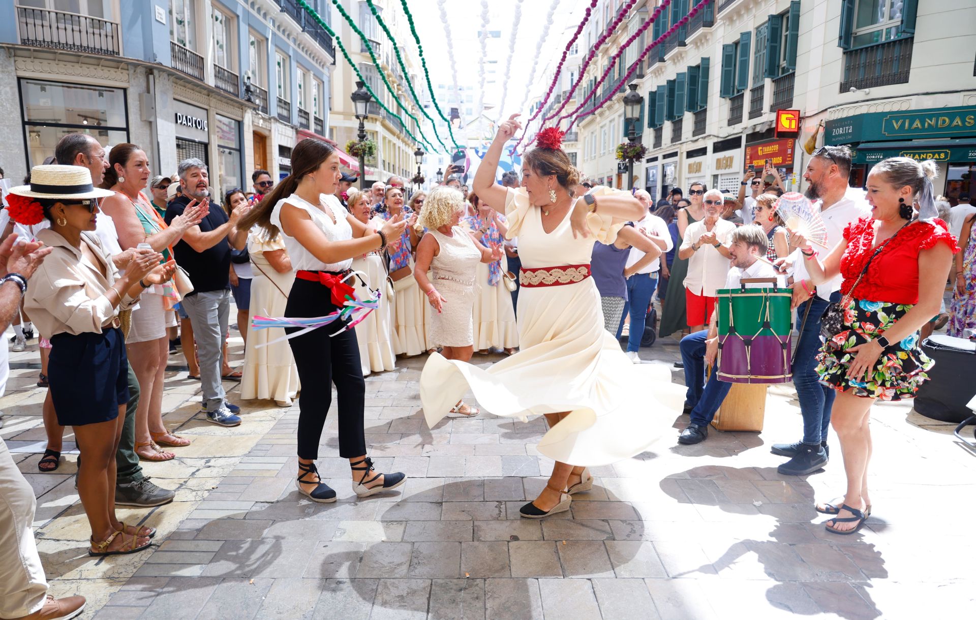 Las mejores fotos del viernes 23 en la Feria de Málaga