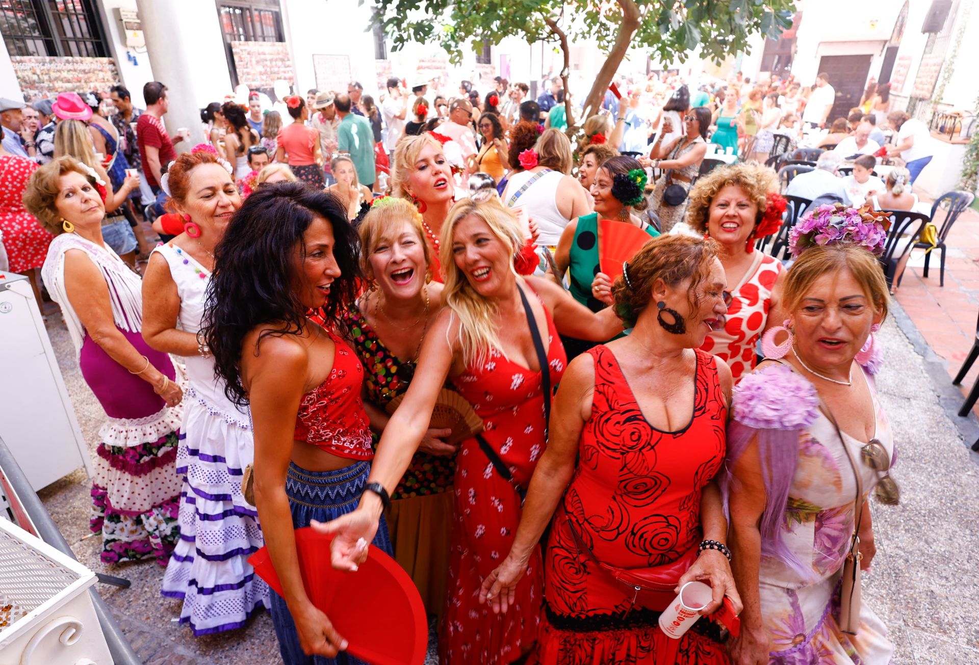 Las mejores fotos del viernes 23 en la Feria de Málaga