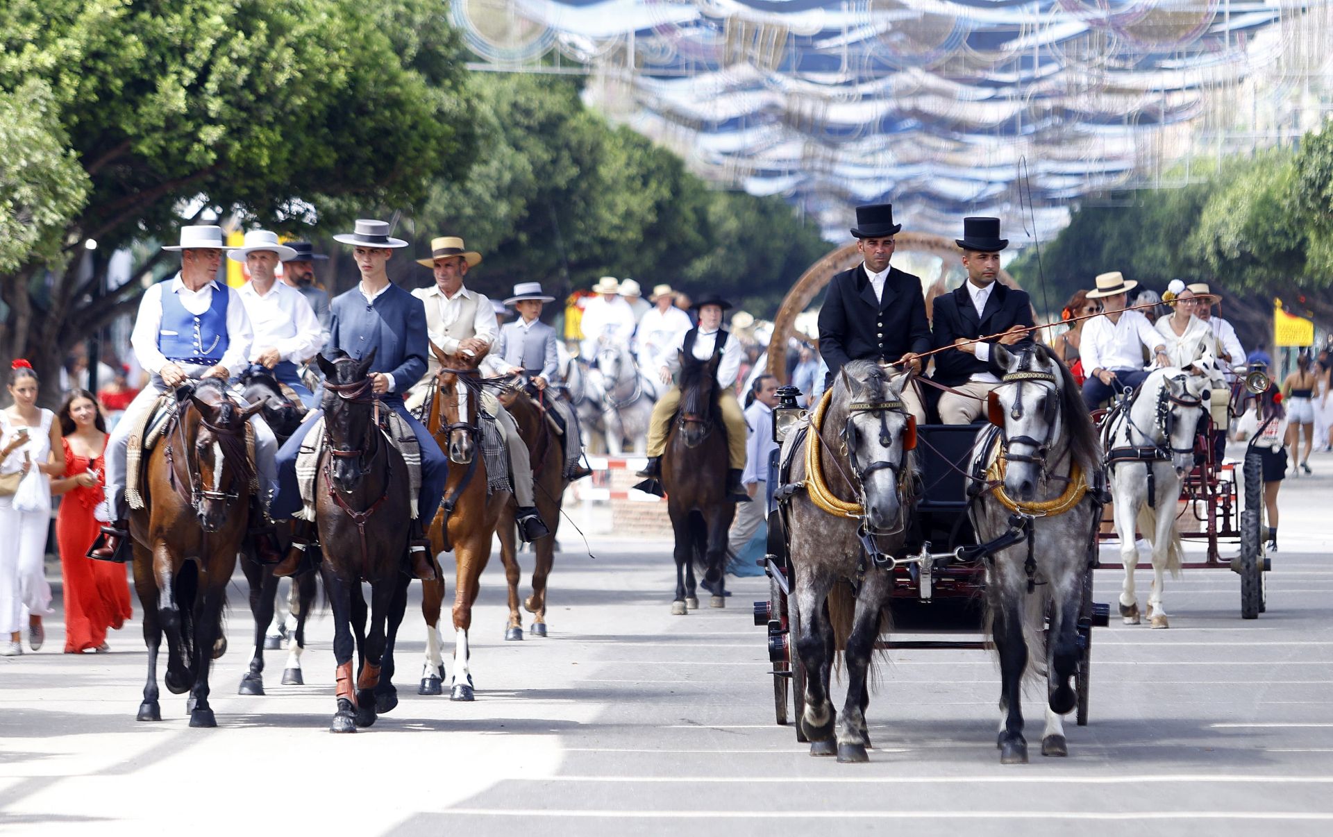 Las mejores fotos del viernes 23 en la Feria de Málaga