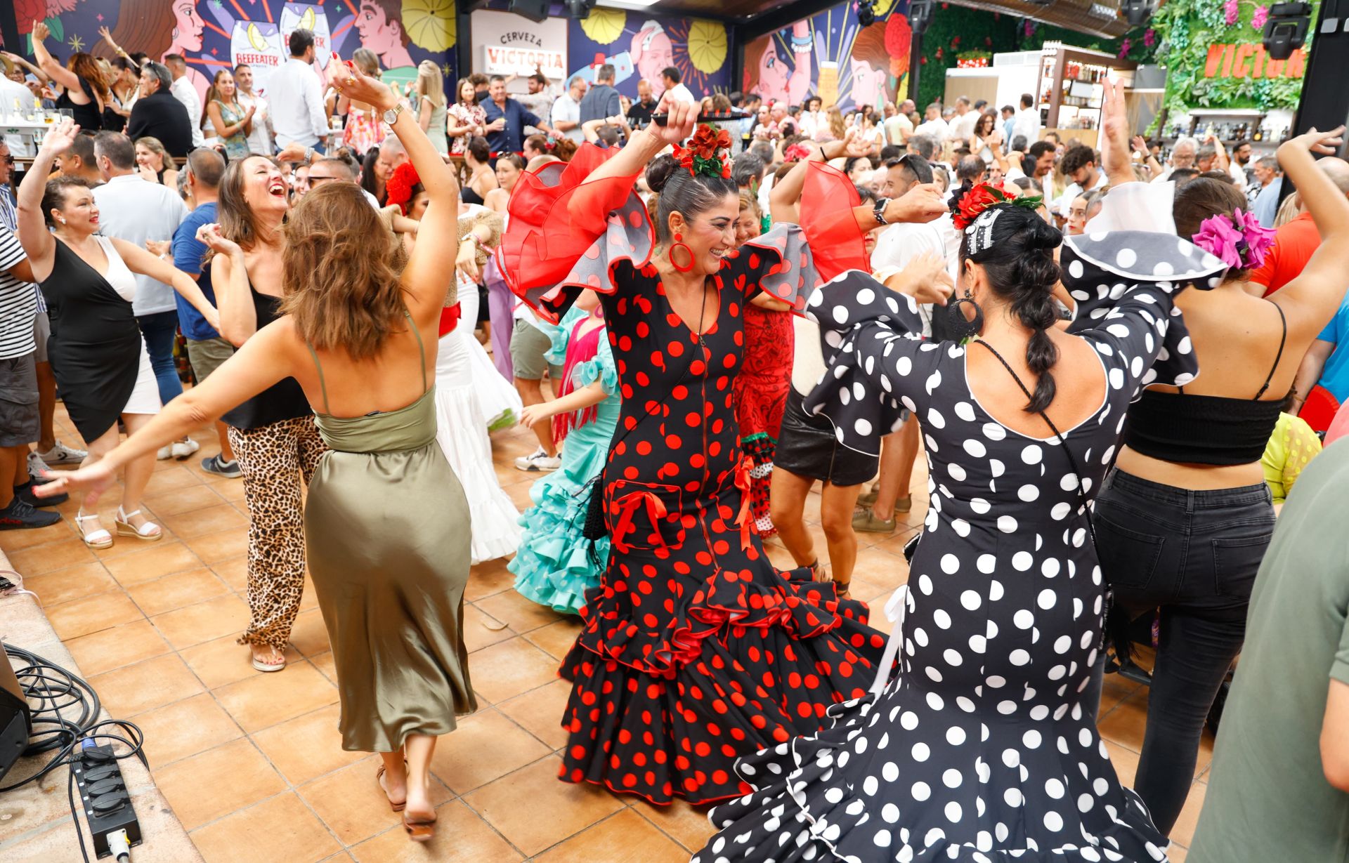 Las mejores fotos del viernes 23 en la Feria de Málaga