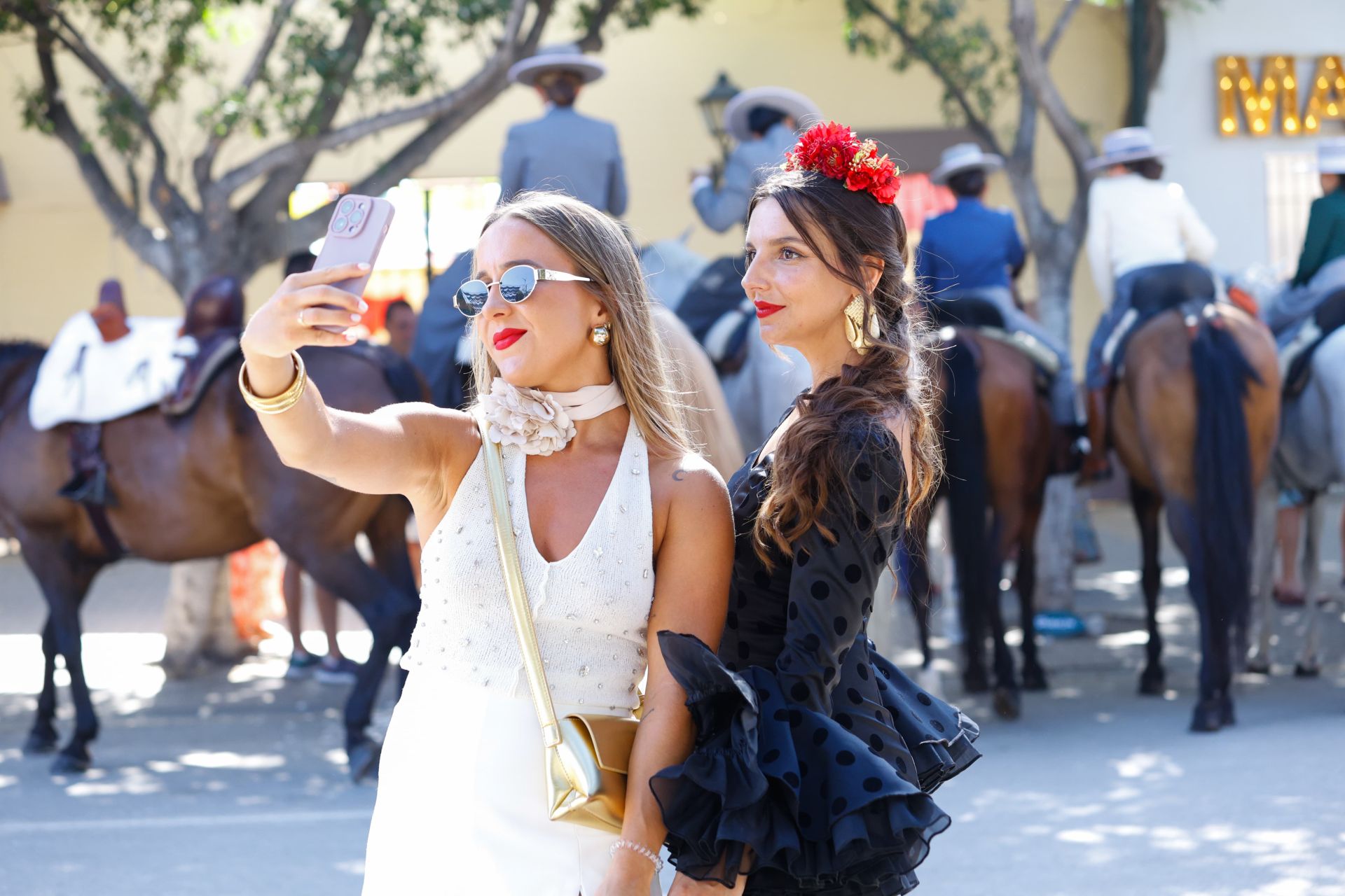 Las mejores fotos del viernes 23 en la Feria de Málaga