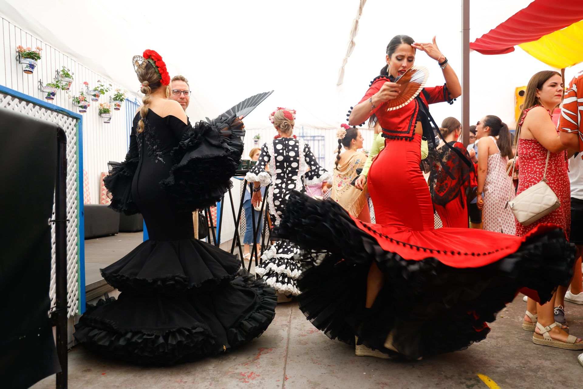 Las mejores fotos del viernes 23 en la Feria de Málaga