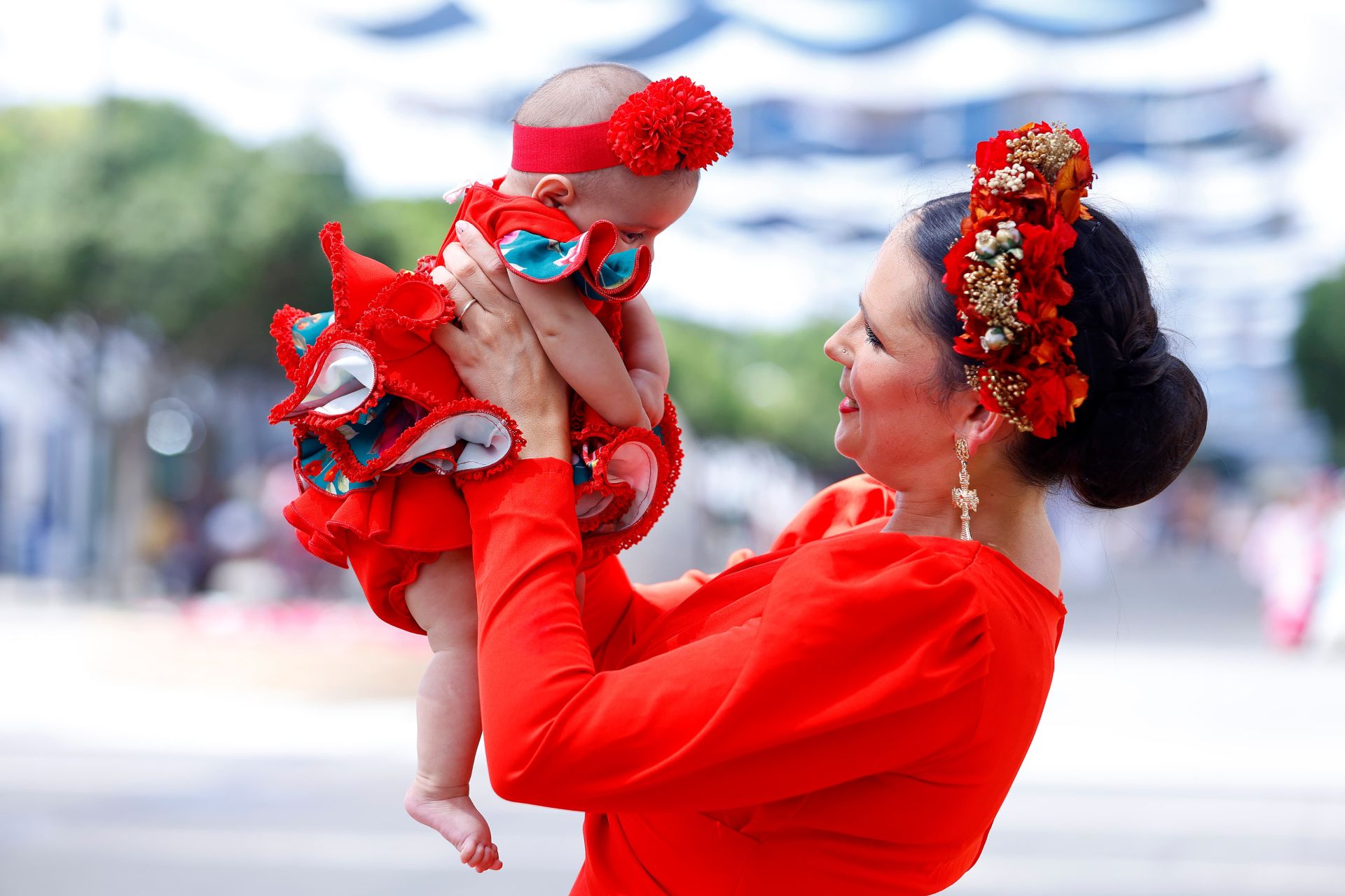 Las mejores fotos del viernes 23 en la Feria de Málaga