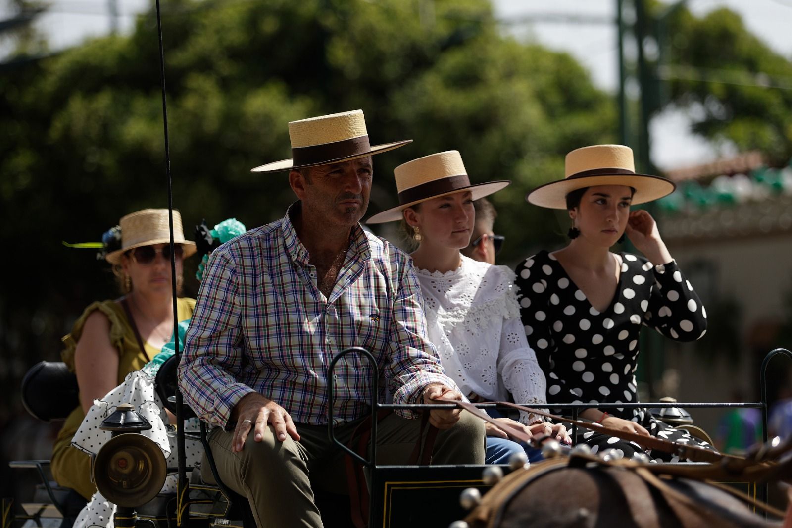 Ambiente en el Real en el último día de feria