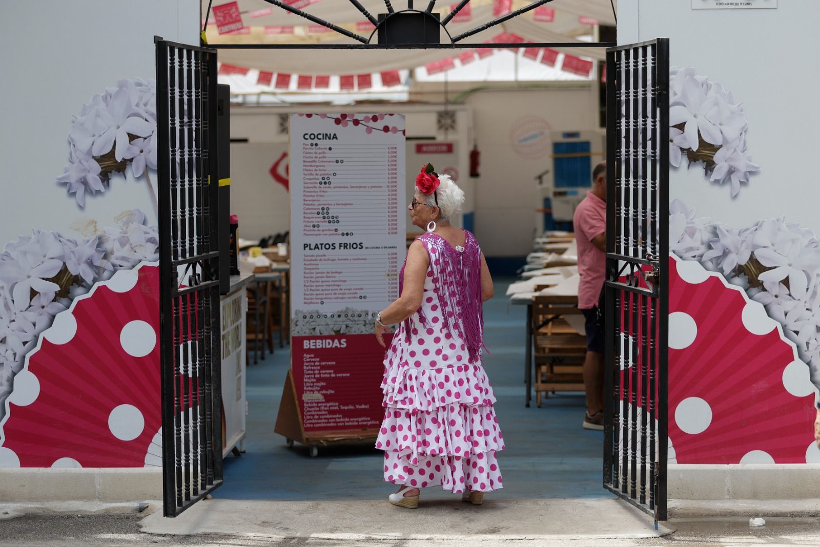 Ambiente en el Real en el último día de feria