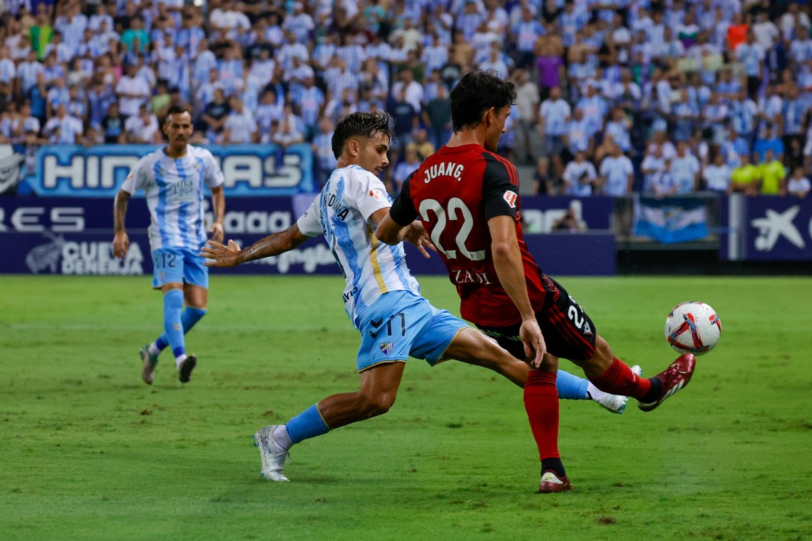 El Málaga - Mirandés, en imágenes