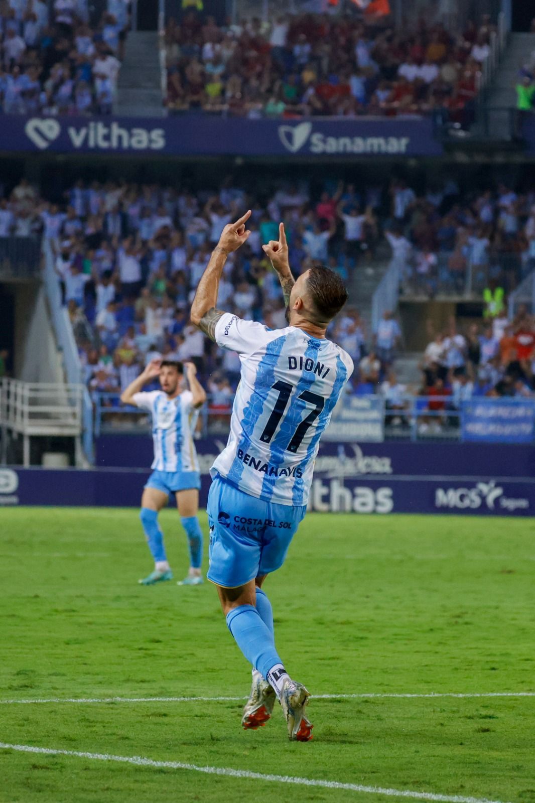 El Málaga - Mirandés, en imágenes