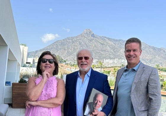 Mari Ángeles Rabadán, Pedro Rodríguez y Luis Rodríguez.
