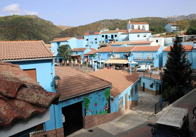 Vista de Júzcar.