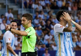 Palencia Caballero, en elpartido de este sábado.