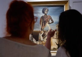 La exposición 'El retrato en la colección artística de la Diputación de Málaga', en imágenes