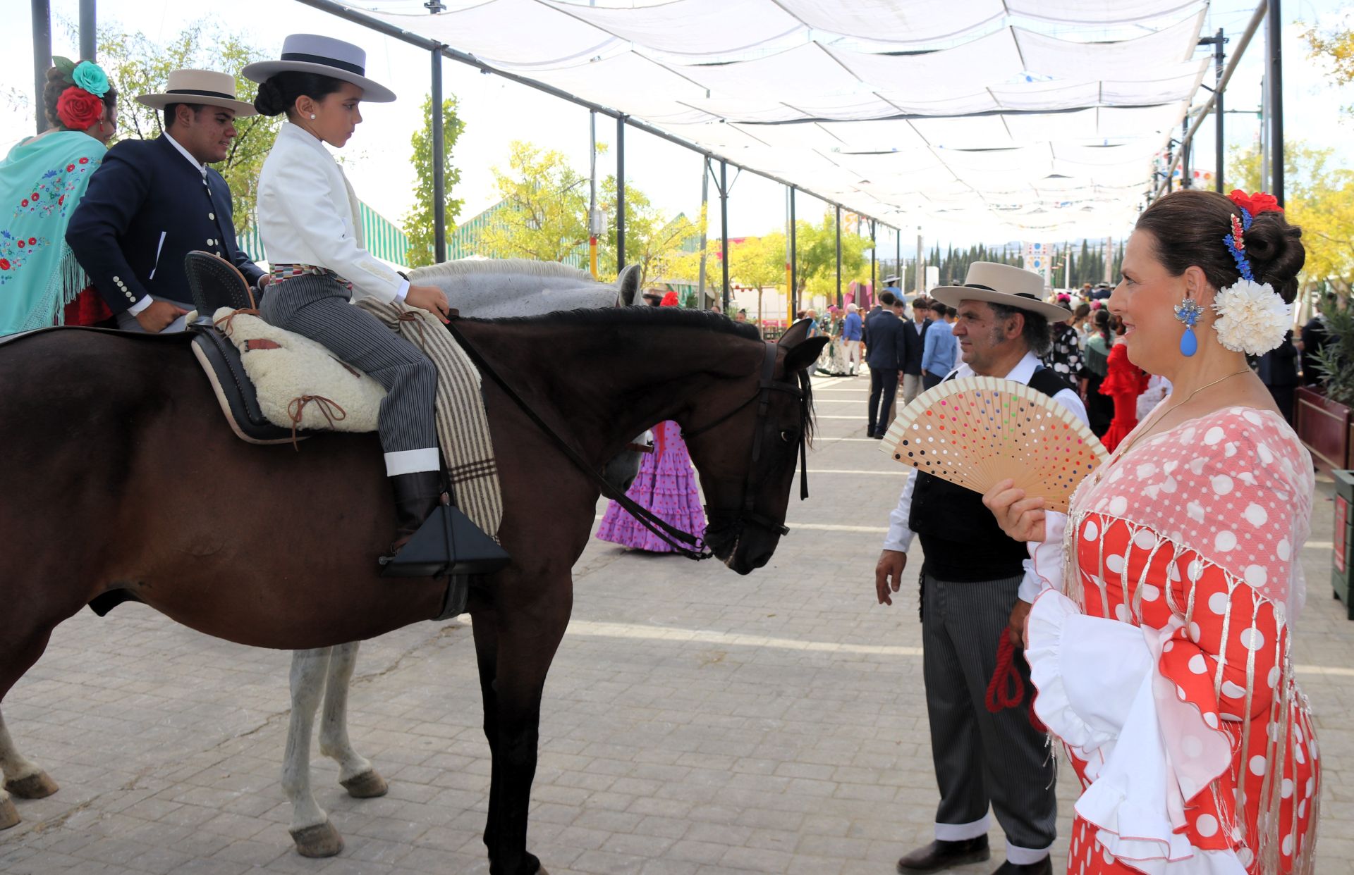 El Concurso de indumentaria y atalaje ecuestre de la Feria de Ronda 2024, en imágenes