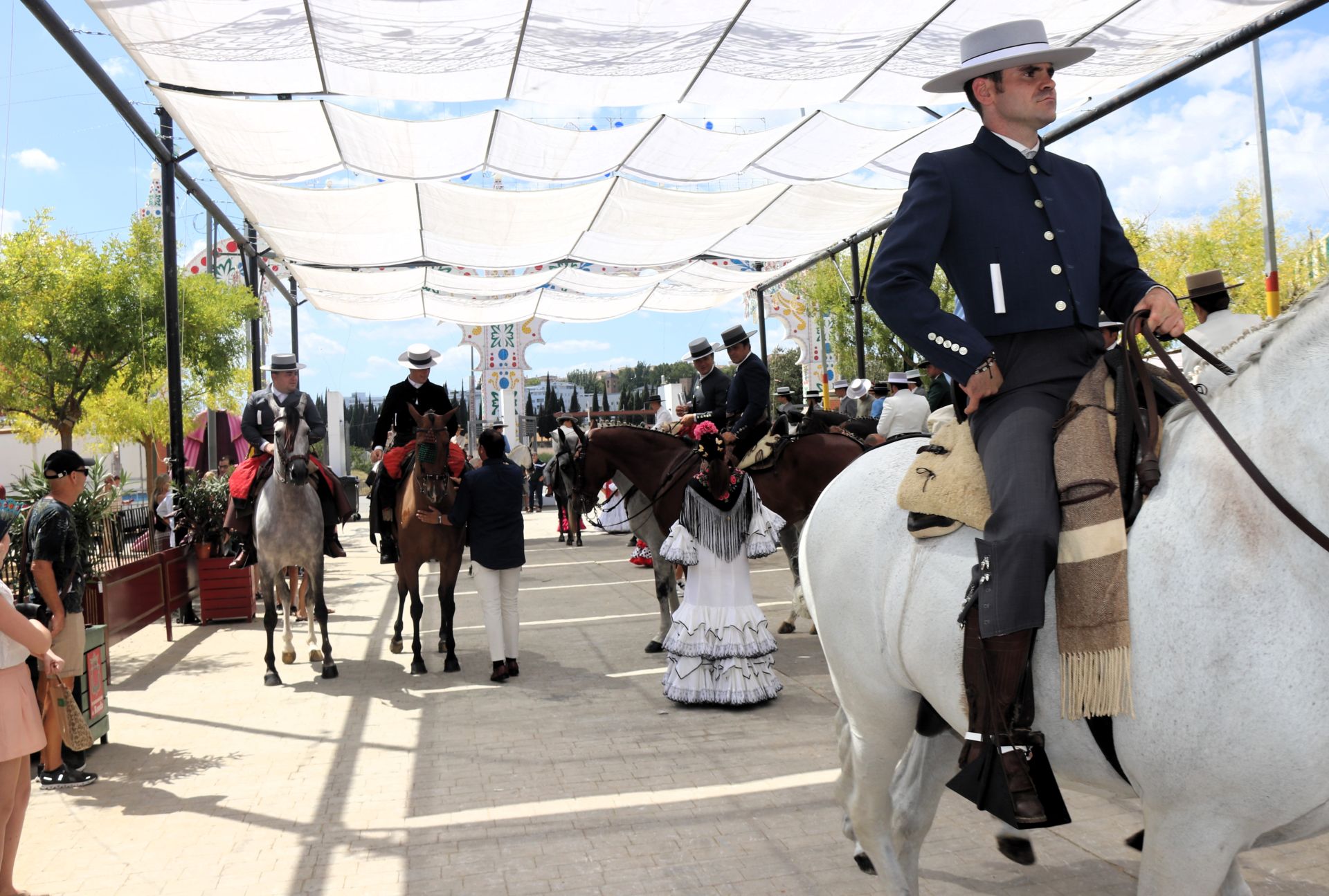 El Concurso de indumentaria y atalaje ecuestre de la Feria de Ronda 2024, en imágenes