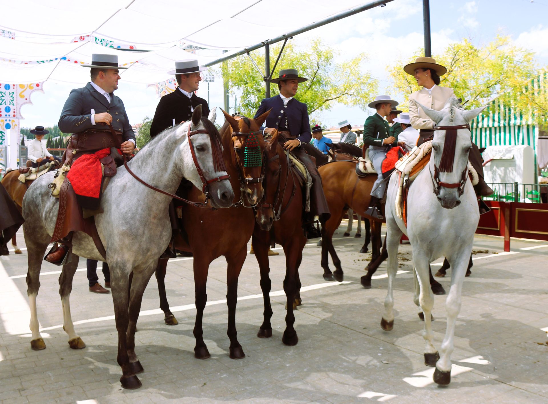 El Concurso de indumentaria y atalaje ecuestre de la Feria de Ronda 2024, en imágenes