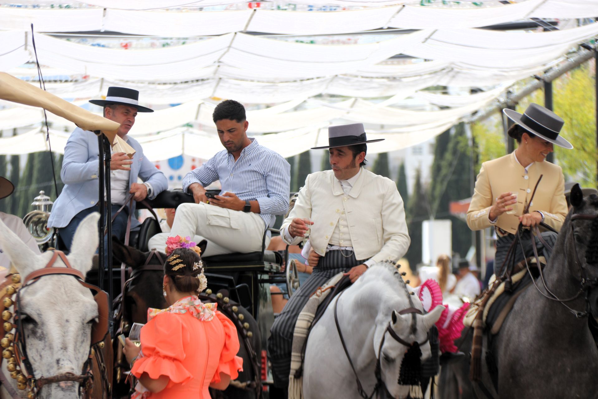 El Concurso de indumentaria y atalaje ecuestre de la Feria de Ronda 2024, en imágenes