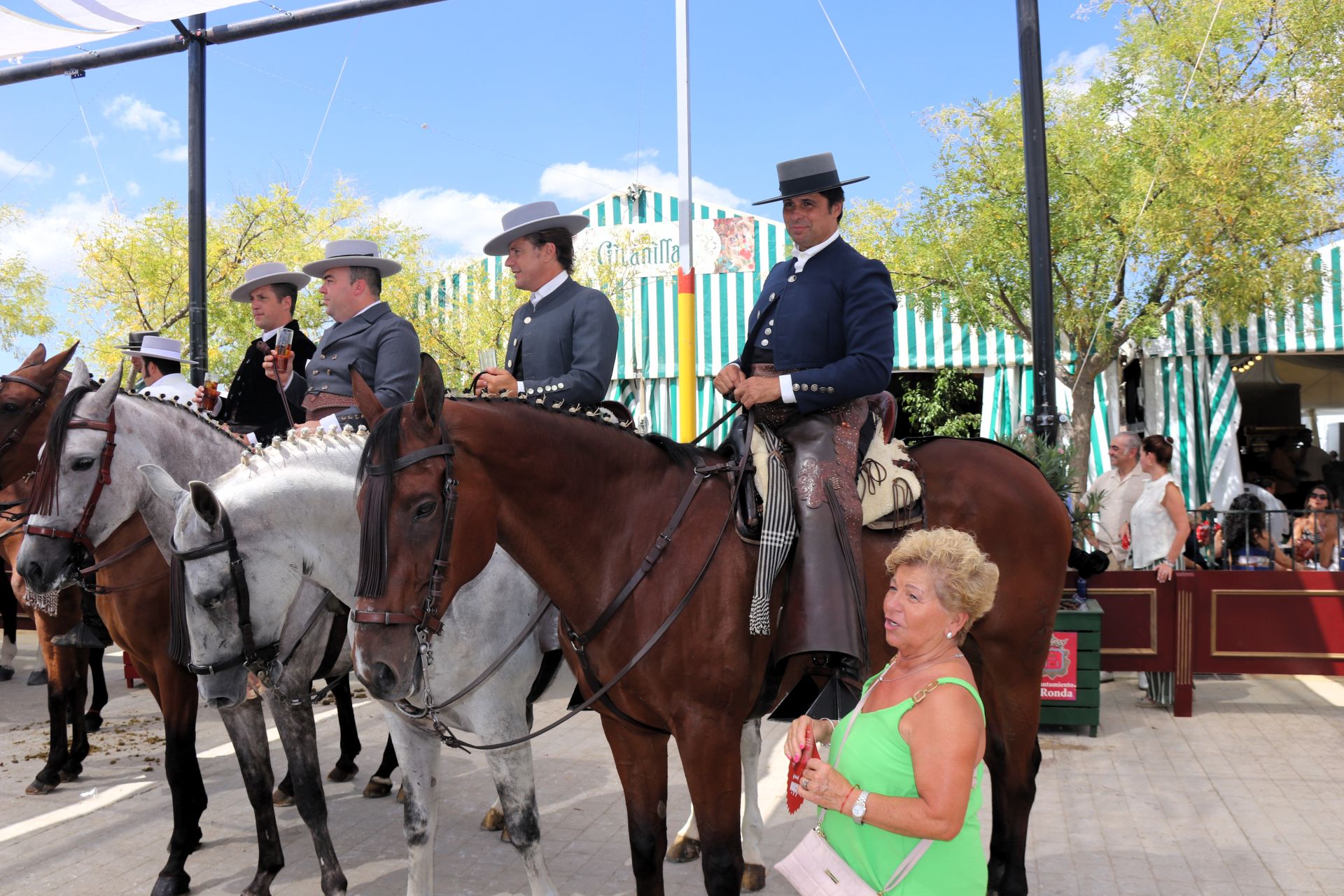 El Concurso de indumentaria y atalaje ecuestre de la Feria de Ronda 2024, en imágenes