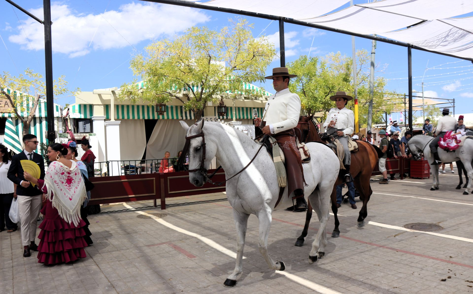 El Concurso de indumentaria y atalaje ecuestre de la Feria de Ronda 2024, en imágenes