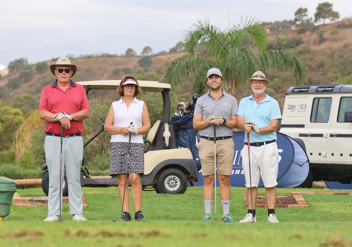 Imagen principal - Nuevo éxito del Torneo de Golf de Empresas Diario SUR, en Benahavís