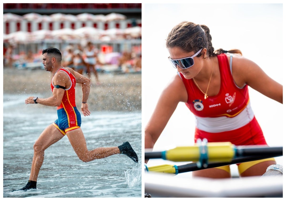 Gran inicio de los remeros malagueños en el Mundial de Beach Sprint