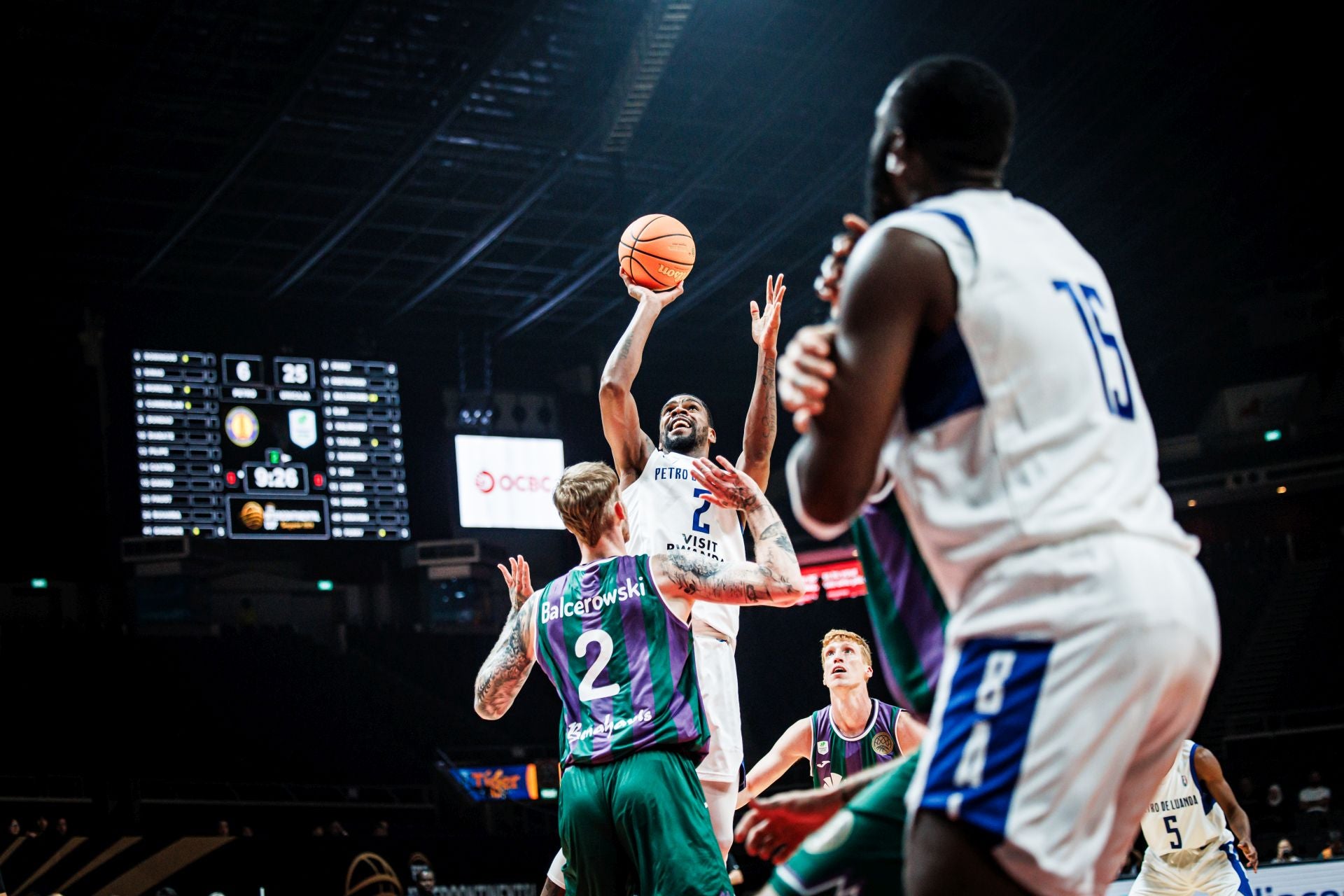 El partido Petro de Luanda - Unicaja, en imágenes