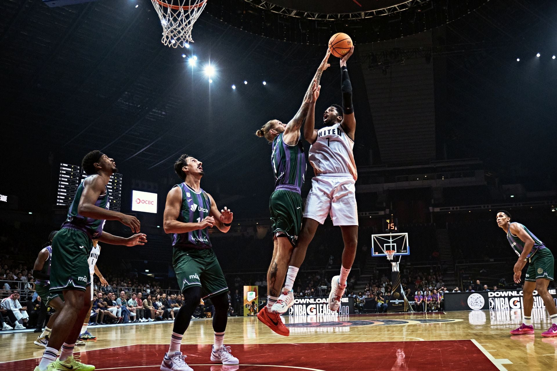 Las mejores fotos del Unicaja - G League United en final de la Copa Intercontinental