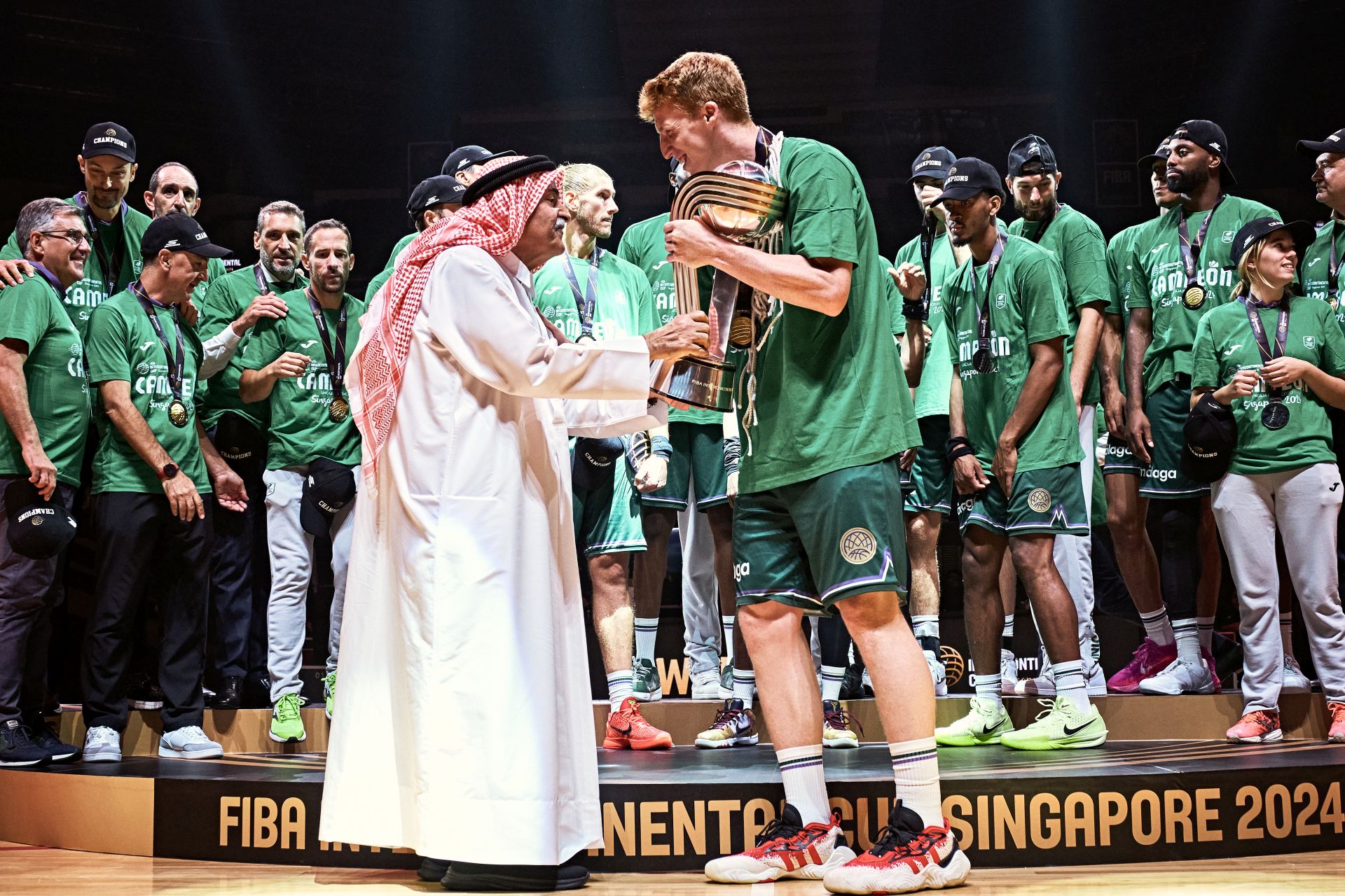 Las mejores fotos del Unicaja - G League United en final de la Copa Intercontinental