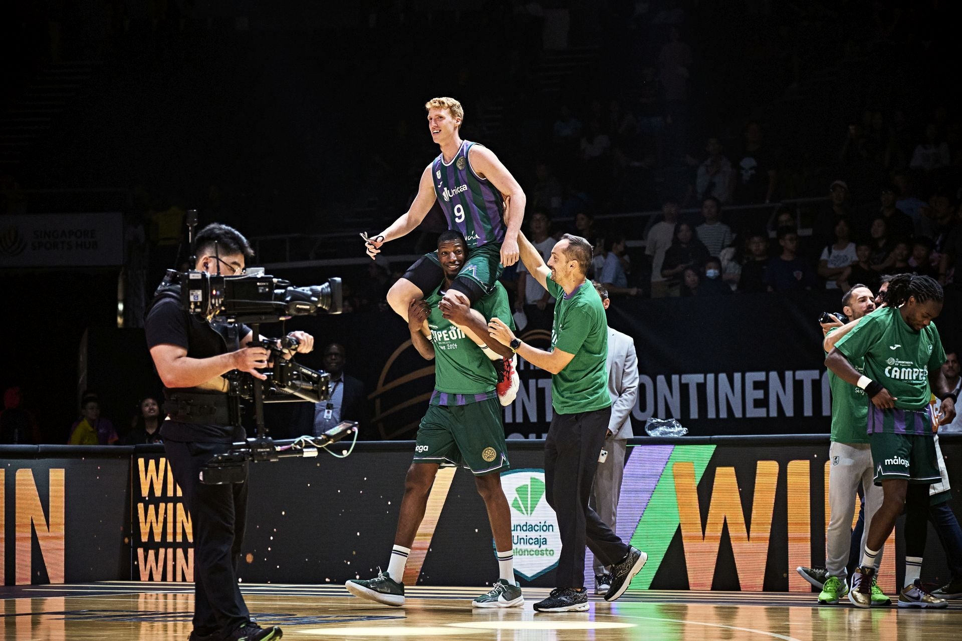 Las mejores fotos del Unicaja - G League United en final de la Copa Intercontinental