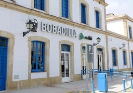 Estación de Bobadilla, que se va a someter a una profunda modernización.