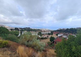 Vista de Benalmádena desde una de las zonas del extrarradio.