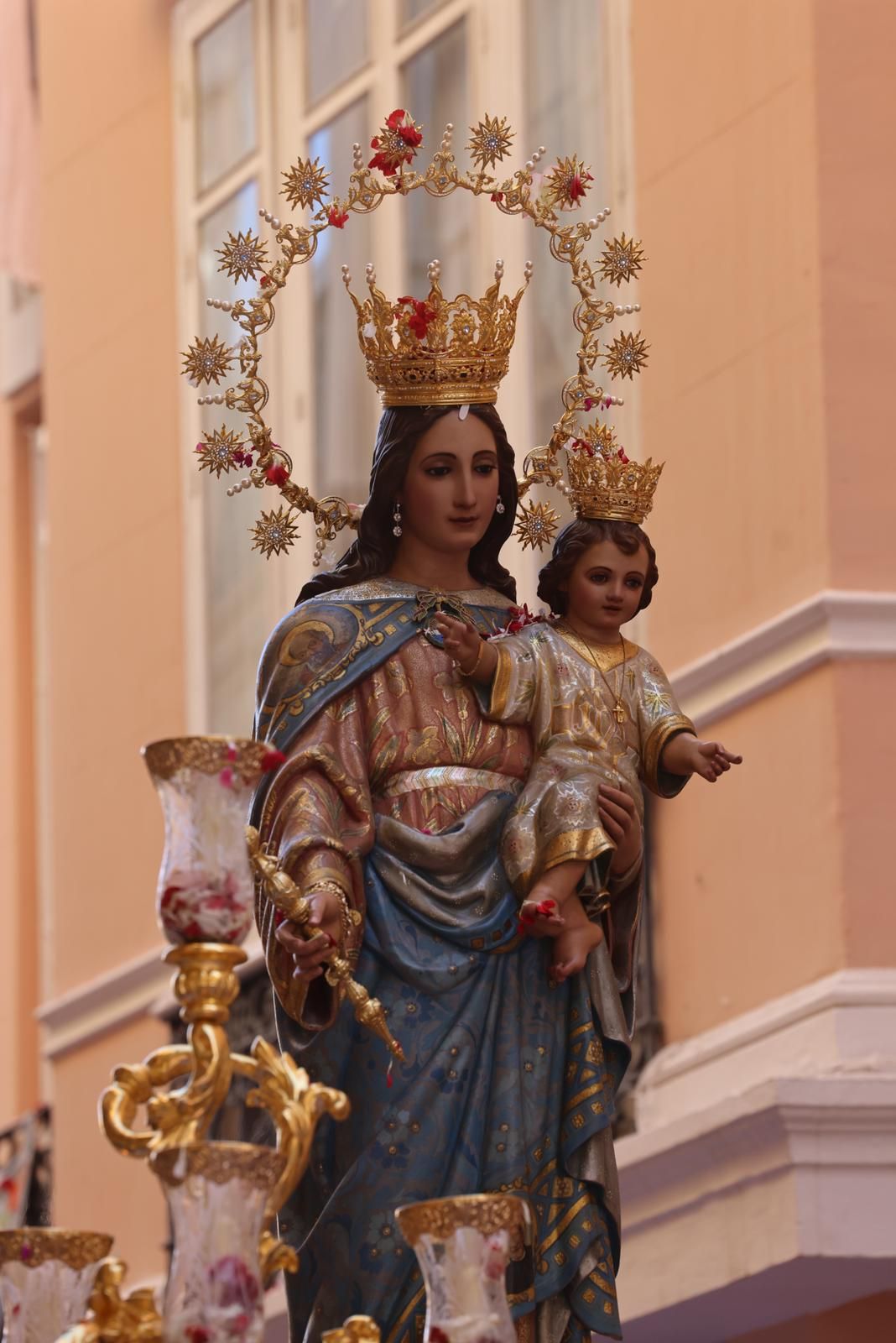 Prcesión de María Auxiliadora.