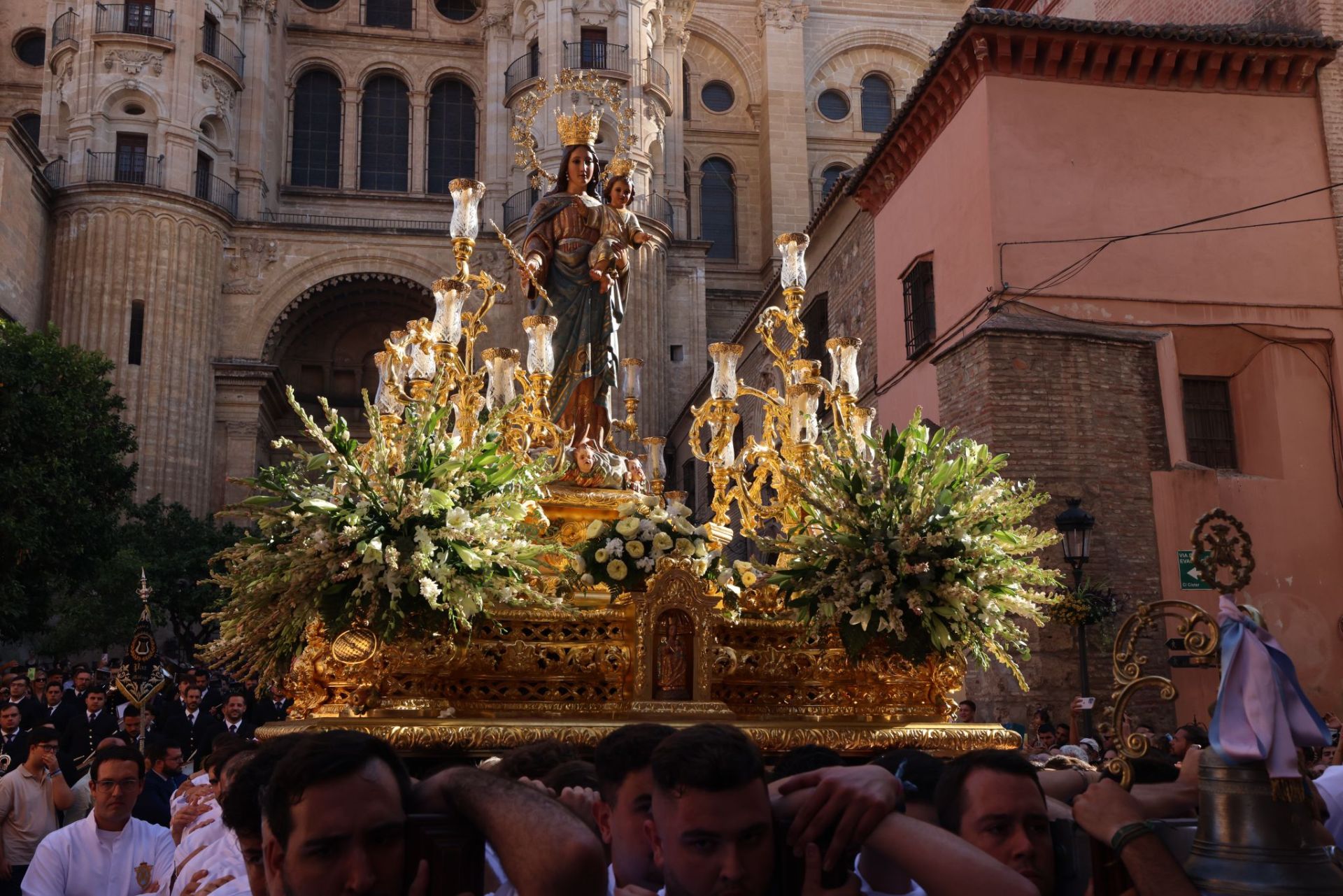 Prcesión de María Auxiliadora.