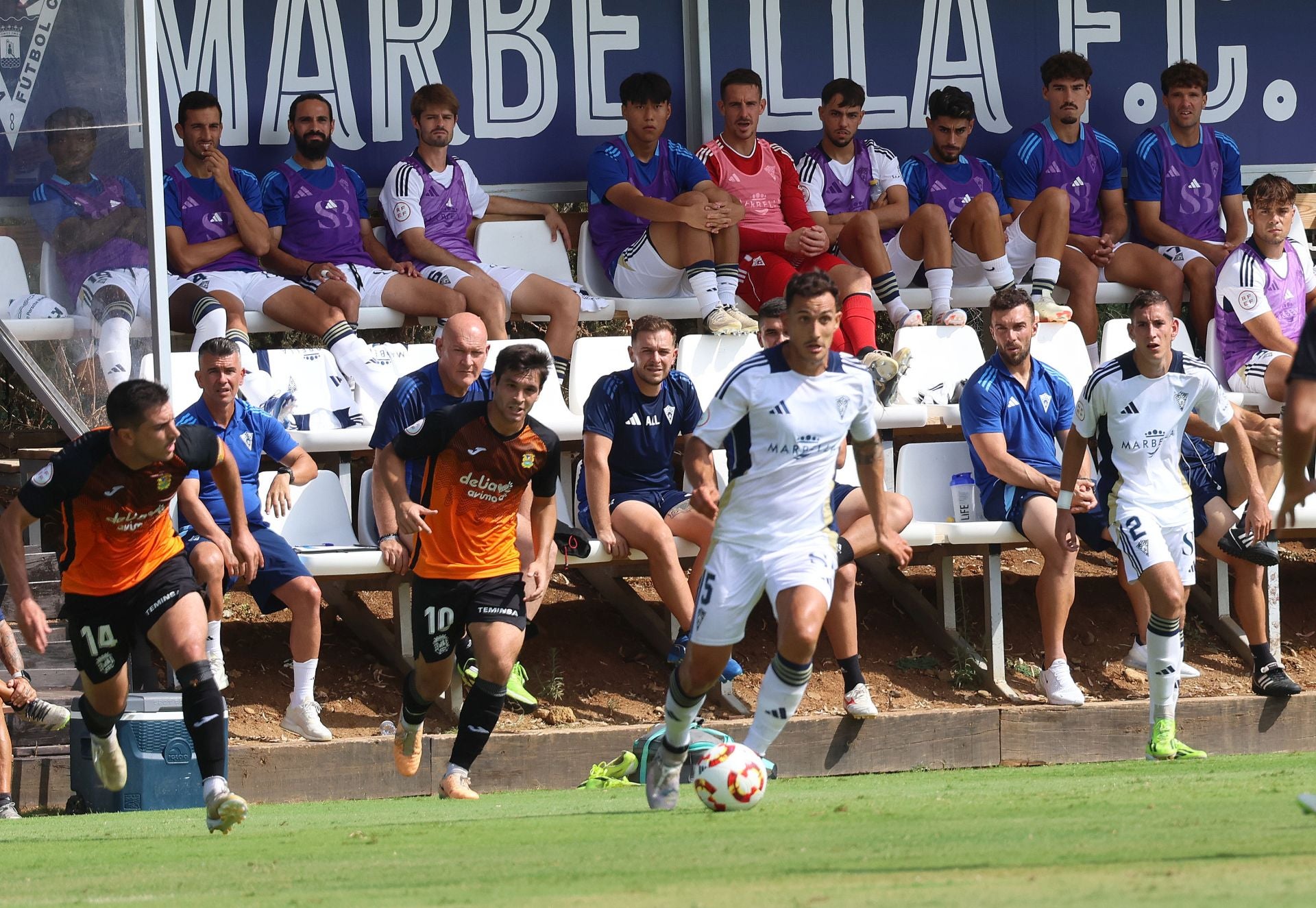 El Marbella-Fuenlabrada, en imágenes