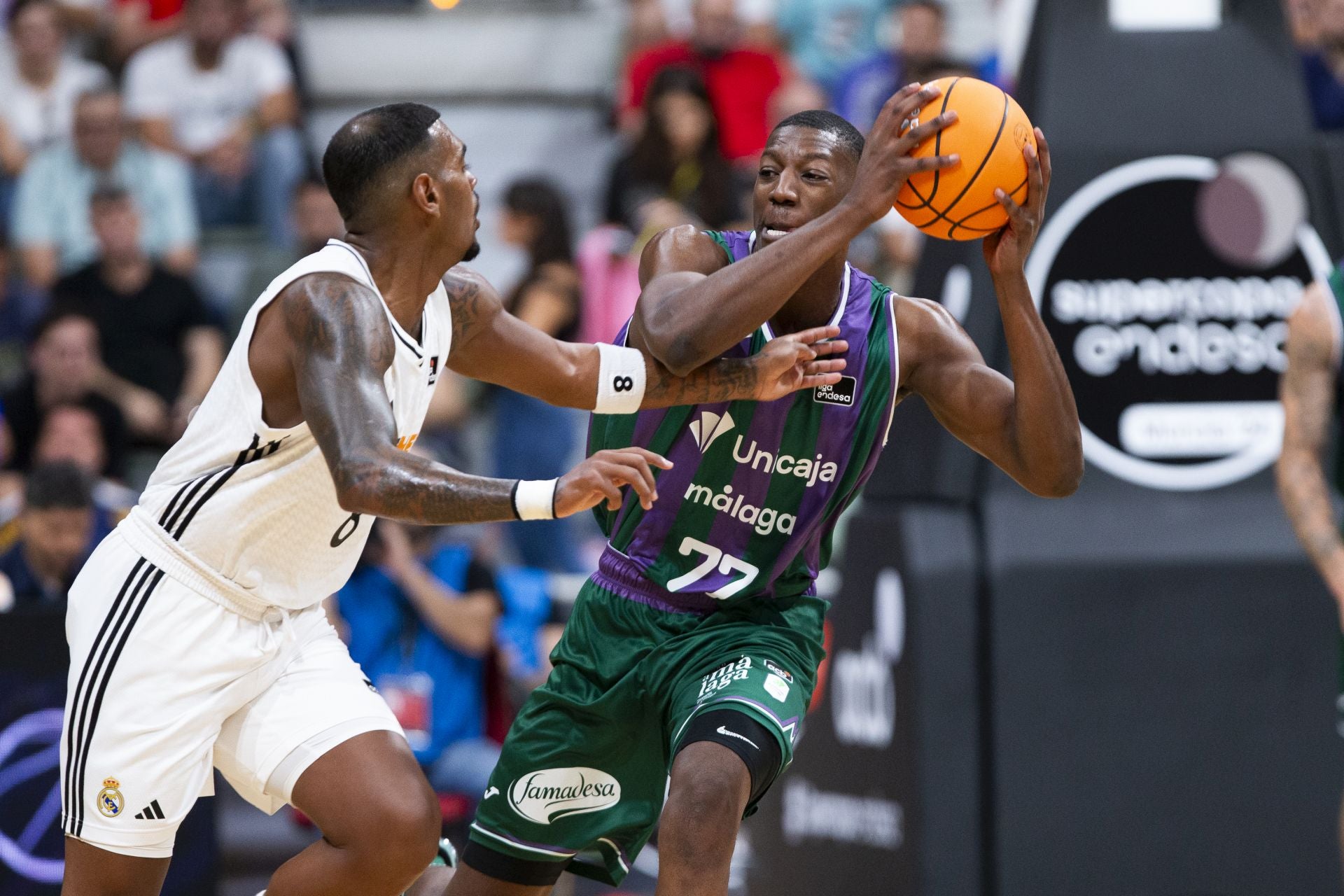 La final de la Supercopa Real Madrid-Unicaja, en imágenes