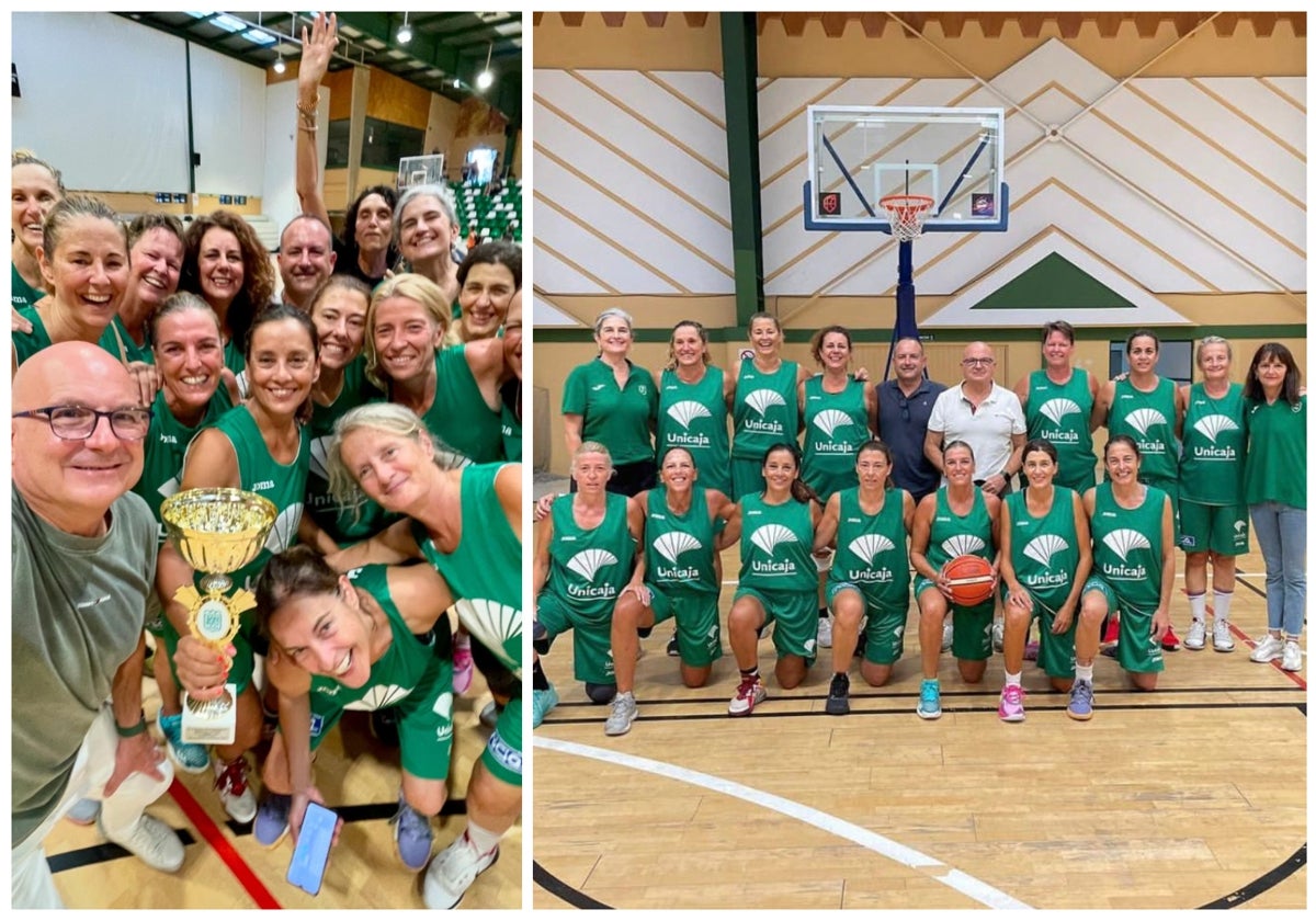 El Unicaja Máster Femenino +50 levanta su primer trofeo