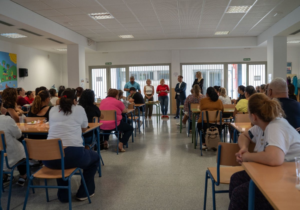 Encuentro con el AMPA del colegio La Leala.